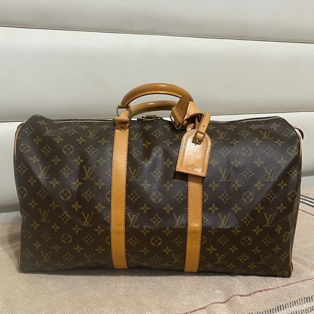 Louis Vuitton Classic Monogram Keepall 50